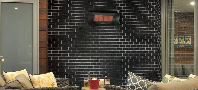 Heatstrip Natural gas heater hanging