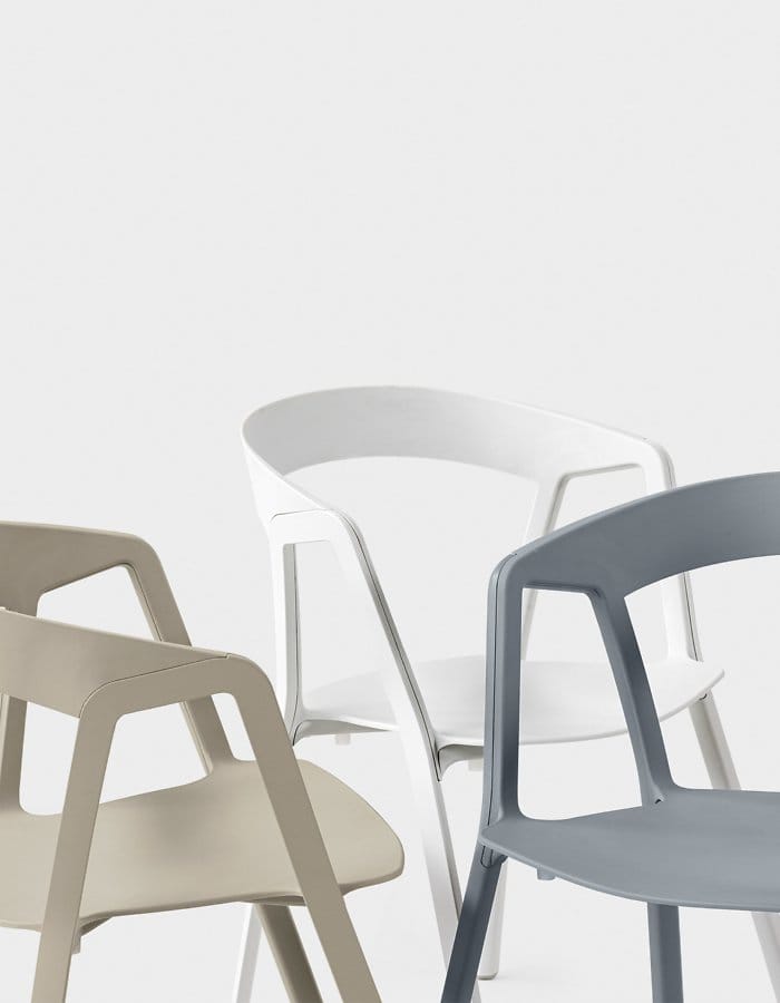 Kristalia compas chair collection