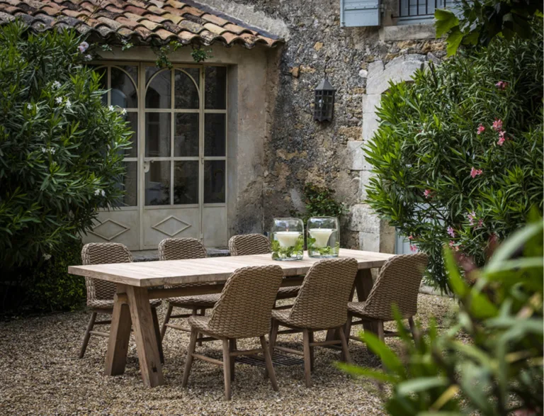 Table d'extérieur ZIGGY en teck 250cm 1024x783 1