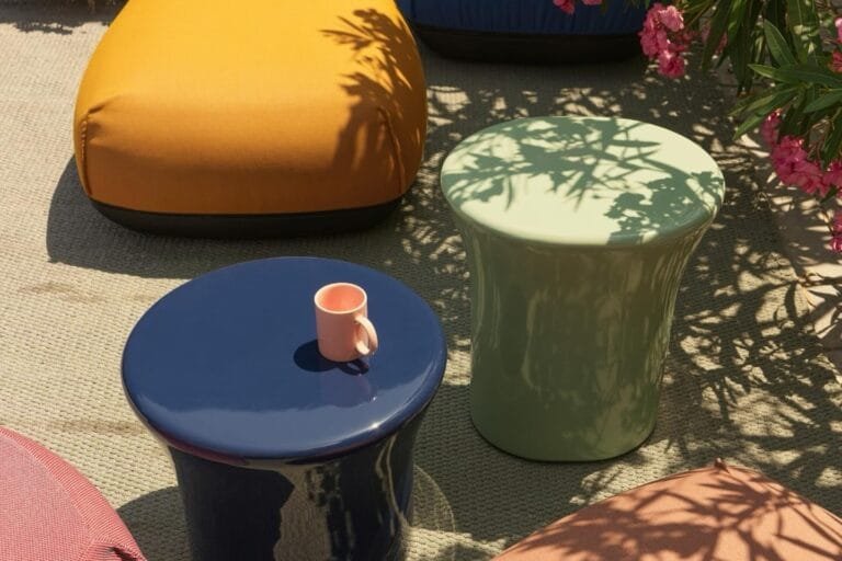 Fun-go bijzettafels by Kristalia